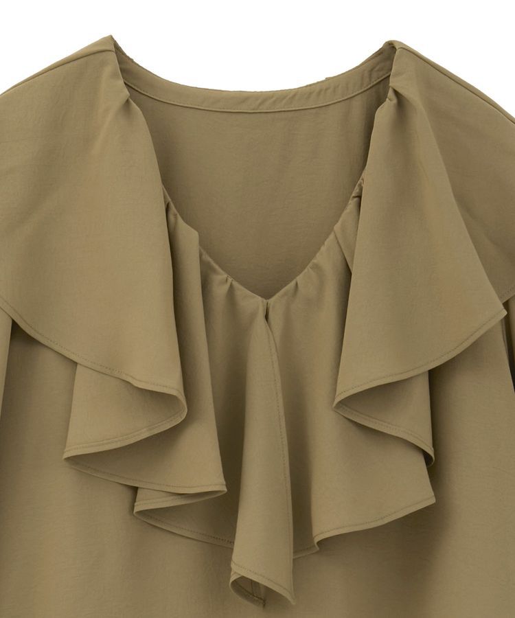 AMERICAN HOLIC「フリルカラーブラウス」|シャツ・ブラウス|