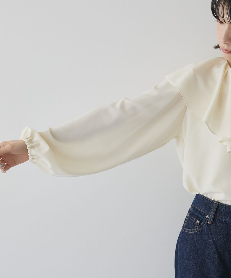 AMERICAN HOLIC「フリルカラーブラウス」|シャツ・ブラウス|