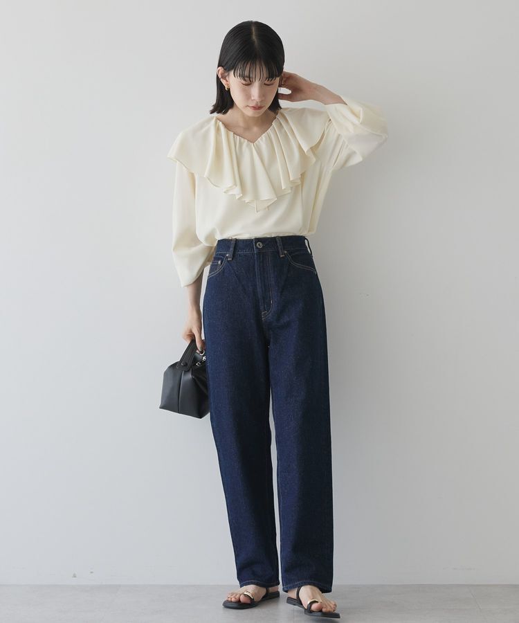 AMERICAN HOLIC「フリルカラーブラウス」|シャツ・ブラウス|