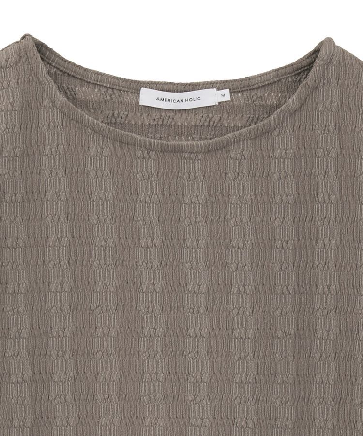 AMERICAN HOLIC「ジャガードカットプルオーバー」|Tシャツ・カットソー|