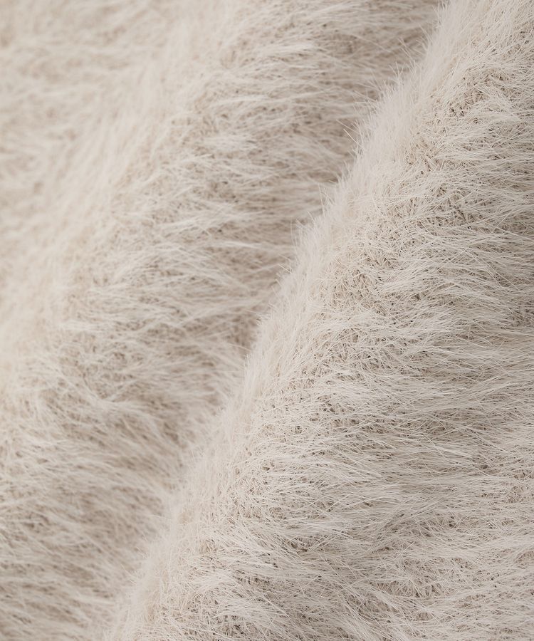 AMERICAN HOLIC「フェザー半袖ニットプルオーバー」|ニット・セーター|