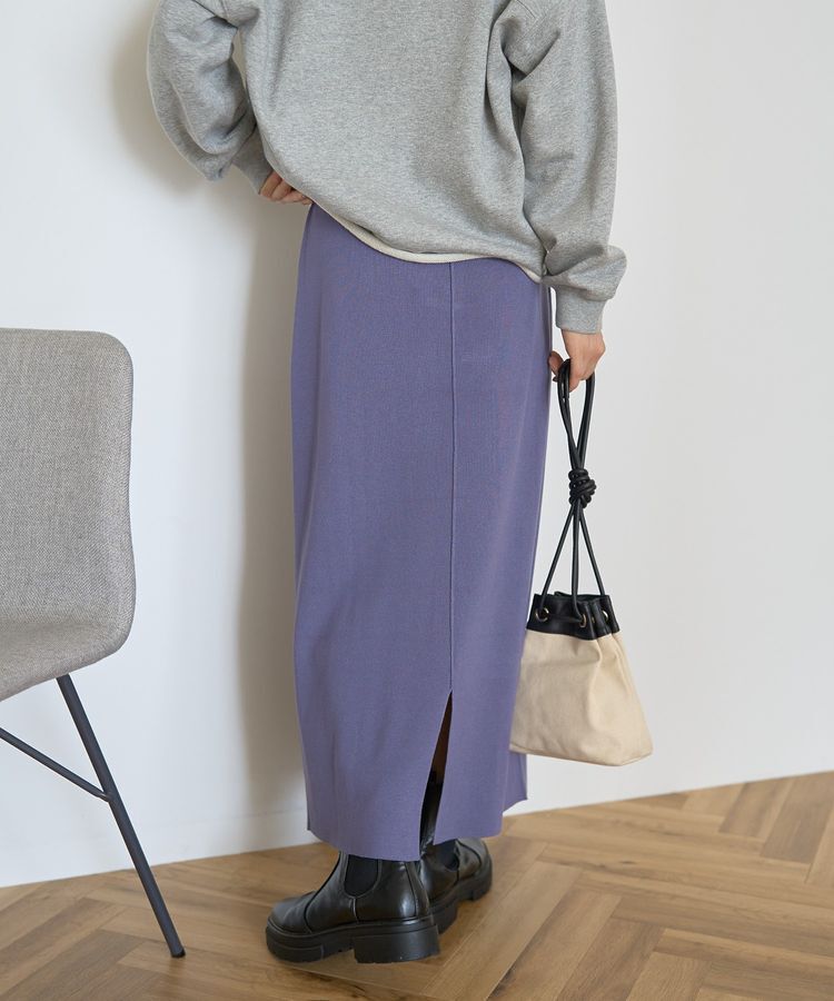 AMERICAN HOLIC「バイパチ総針ニットタイトスカート＜静電気軽減＞」|タイト|