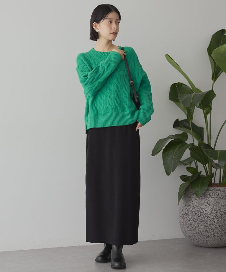 AMERICAN HOLIC「バイパチ総針ニットタイトスカート＜静電気軽減＞」|タイト|