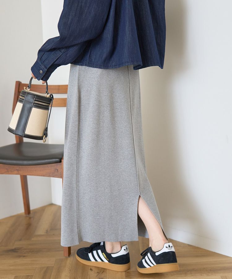 AMERICAN HOLIC「バイパチ総針ニットタイトスカート＜静電気軽減＞」|タイト|