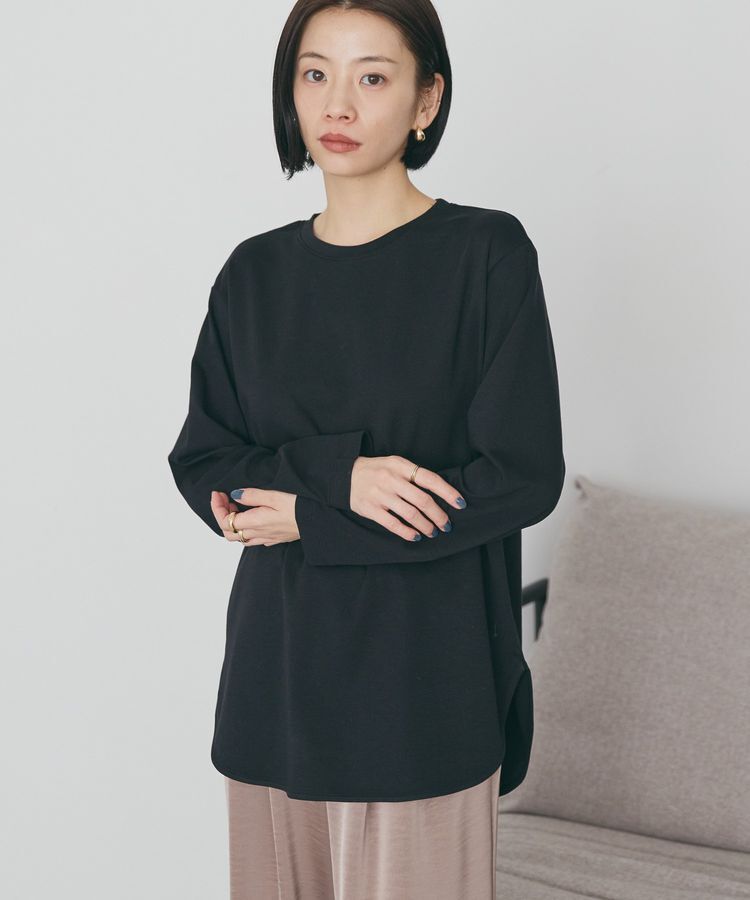 AMERICAN HOLIC「ラウンドクルーネックプルオーバー」|Tシャツ・カットソー|Black