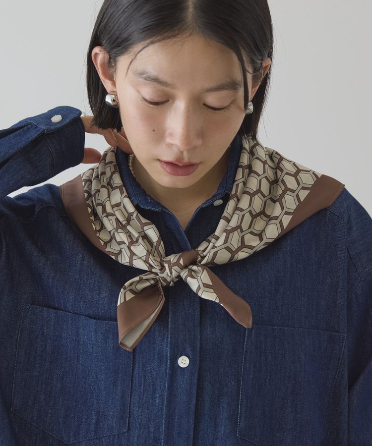 AMERICAN HOLIC「亀甲柄スカーフ」|バンダナ・スカーフ|