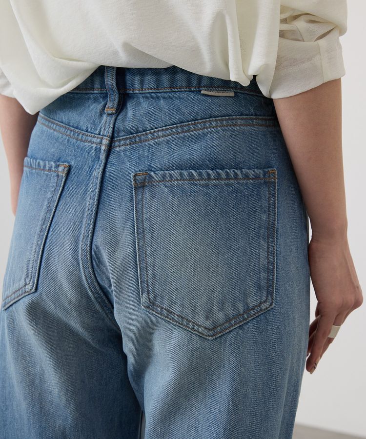 AMERICAN HOLIC「ルーズストレートデニムパンツ」|デニム|