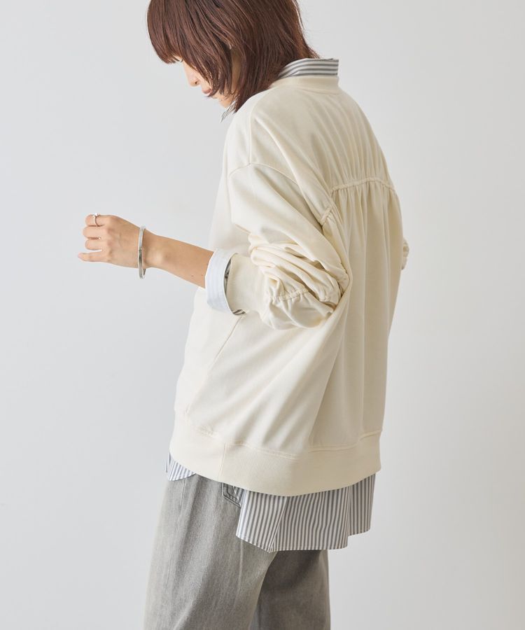 AMERICAN HOLIC「バックギャザー裏毛スウェット」|スウェット・ジャージ|