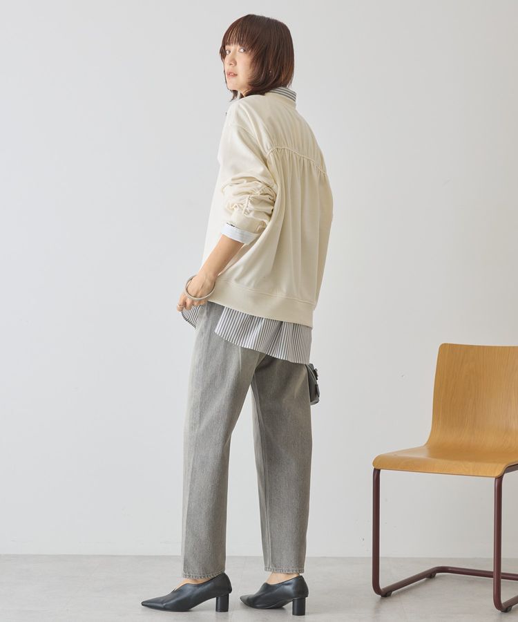 AMERICAN HOLIC「バックギャザー裏毛スウェット」|スウェット・ジャージ|