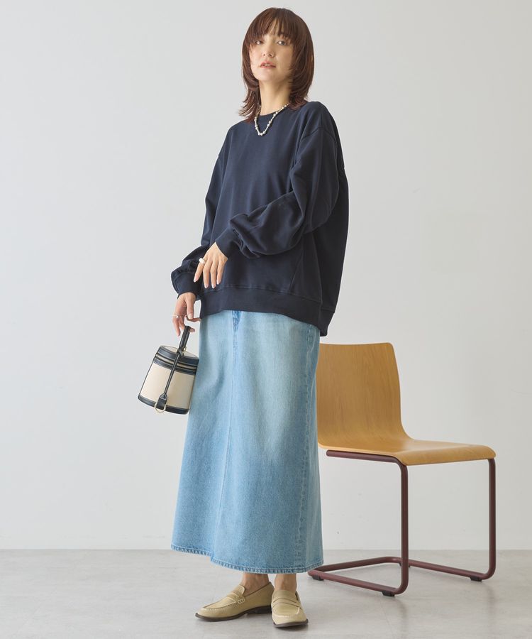 AMERICAN HOLIC「バックギャザー裏毛スウェット」|スウェット・ジャージ|