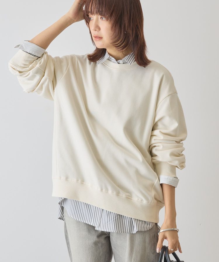 AMERICAN HOLIC「バックギャザー裏毛スウェット」|スウェット・ジャージ|