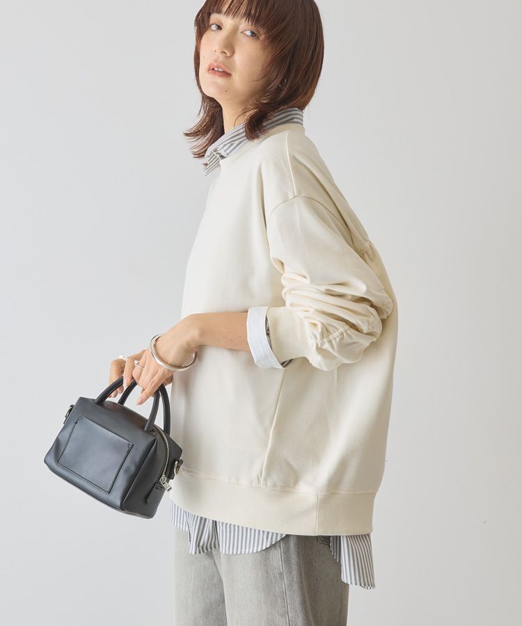 AMERICAN HOLIC「バックギャザー裏毛スウェット」|スウェット・ジャージ|