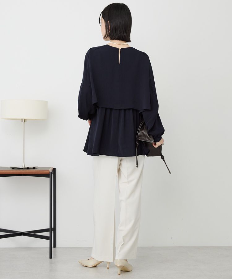 AMERICAN HOLIC「【イージーケア】Wクロスティアードブラウス」|シャツ・ブラウス|