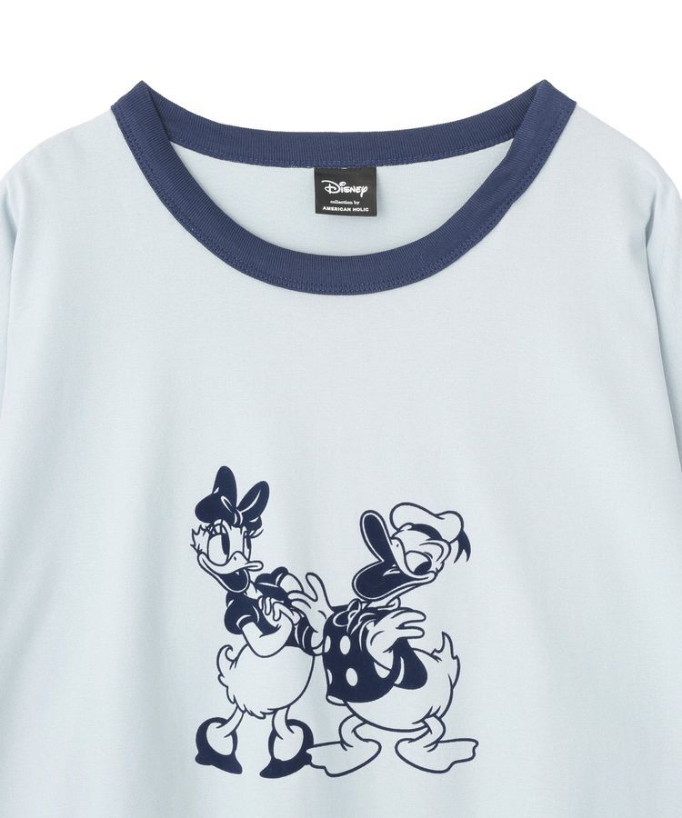 AMERICAN HOLIC「【Mickey&Friends】フロッキーリンガーT」|Tシャツ・カットソー|