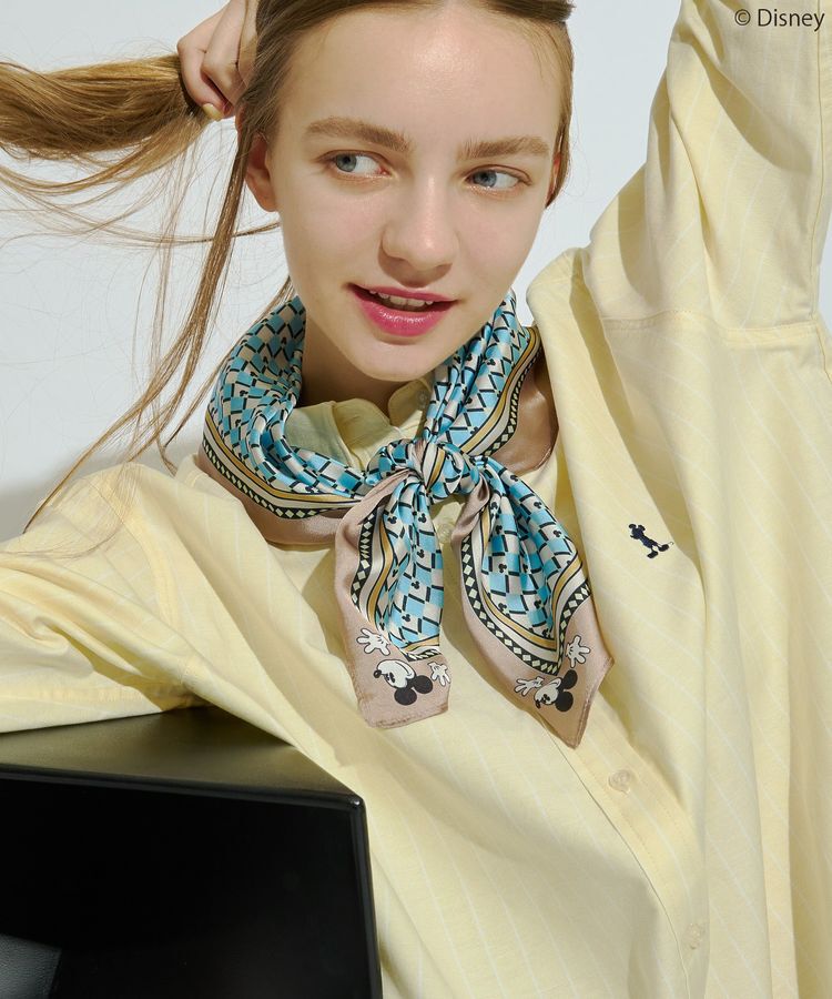 AMERICAN HOLIC「【Mickey&Friends】ボタンダウンシャツ」|シャツ・ブラウス|