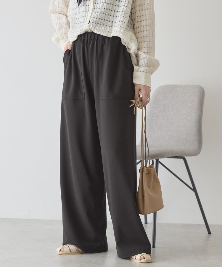 AMERICAN HOLIC「【イージーケア】ベイカーリラックスパンツ」|その他|Black