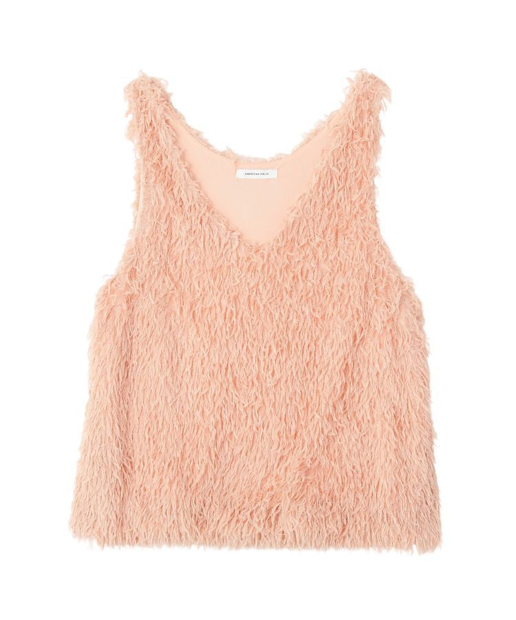 AMERICAN HOLIC「【選べる丈】フェザーVネックベスト」|ベスト・ジレ|