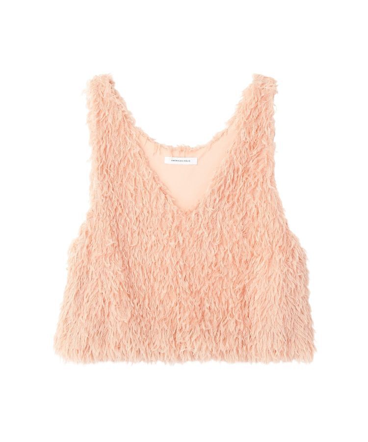 AMERICAN HOLIC「【選べる丈】フェザーVネックベスト」|ベスト・ジレ|