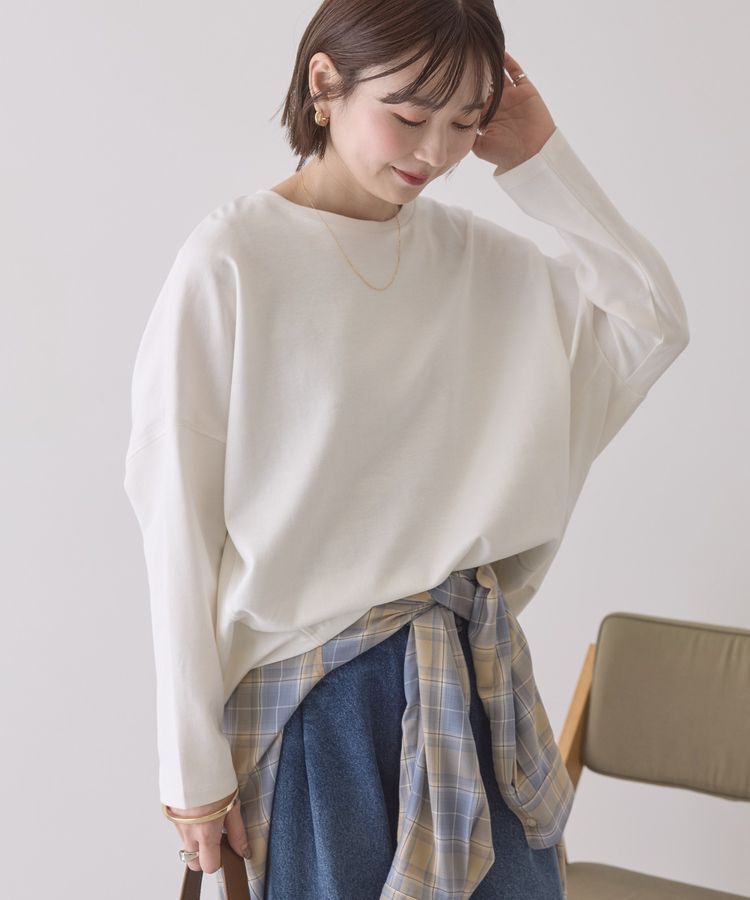 AMERICAN HOLIC「【UVカット】コクーンポンチプルオーバー」|Tシャツ・カットソー|