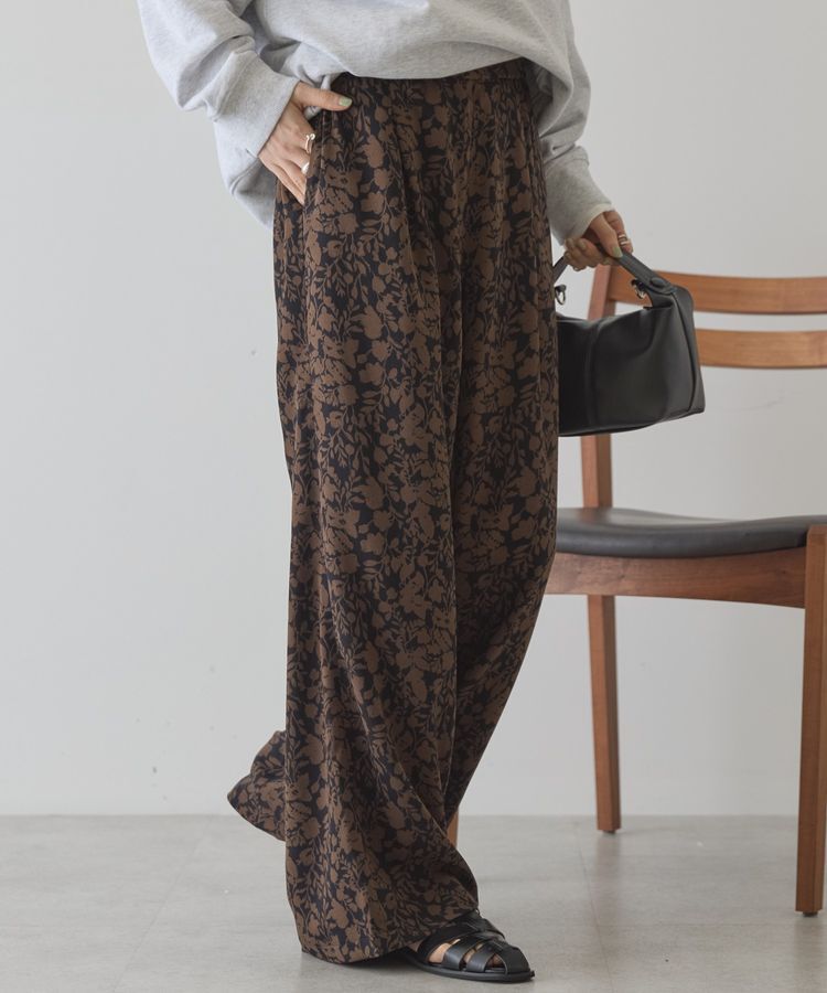 AMERICAN HOLIC「【イージーケア】アソート柄パンツ」|その他|Brown