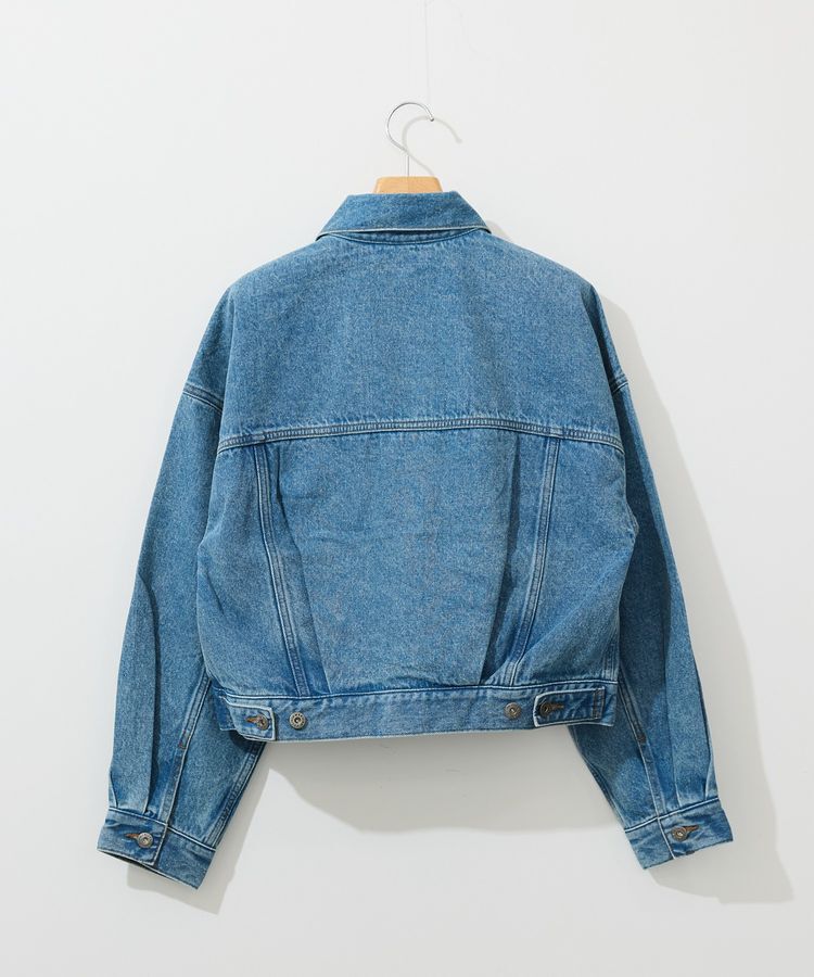 AMERICAN HOLIC「ショート丈デニムジャケット」|テーラードジャケット|