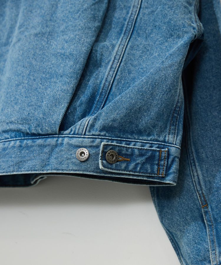 AMERICAN HOLIC「ショート丈デニムジャケット」|テーラードジャケット|