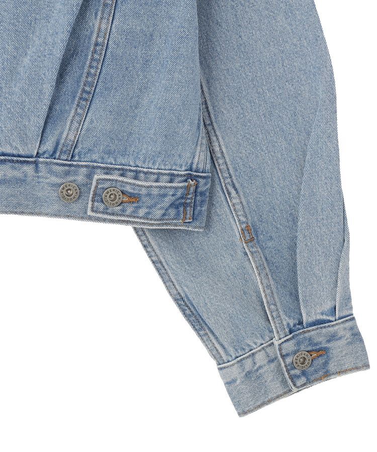 AMERICAN HOLIC「ショート丈デニムジャケット」|テーラードジャケット|