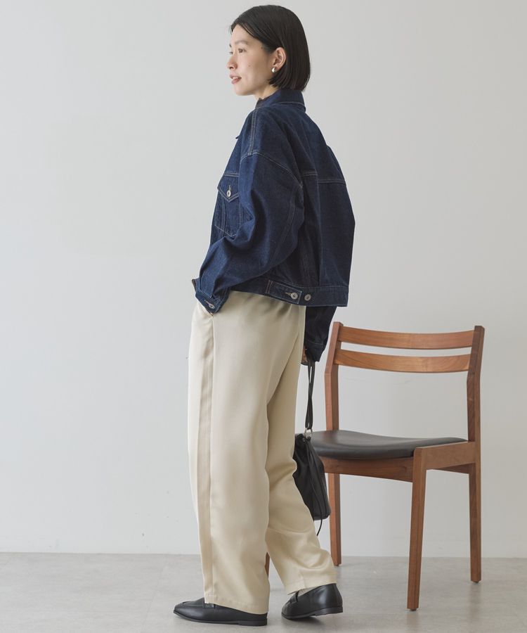 AMERICAN HOLIC「ショート丈デニムジャケット」|テーラードジャケット|