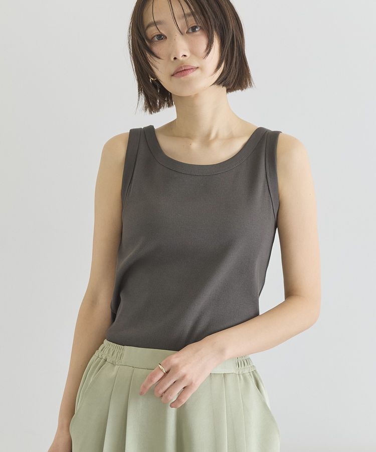 AMERICAN HOLIC「【抗菌防臭】テレコタンクトップ」|インナー|