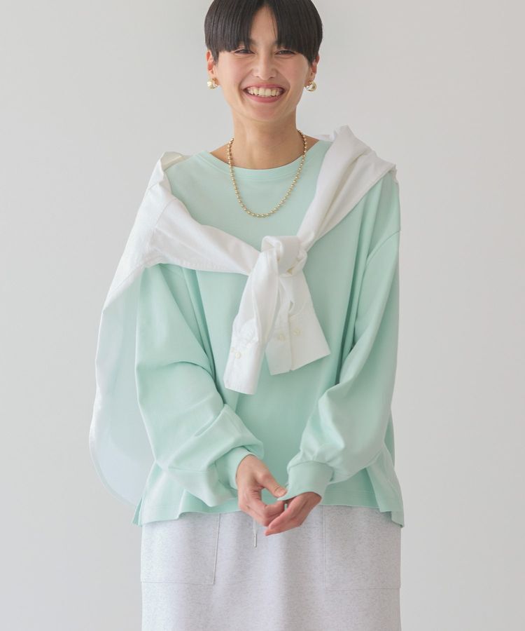 AMERICAN HOLIC「【WEB限定】袖ボリュームカットプルオーバー」|Tシャツ・カットソー|