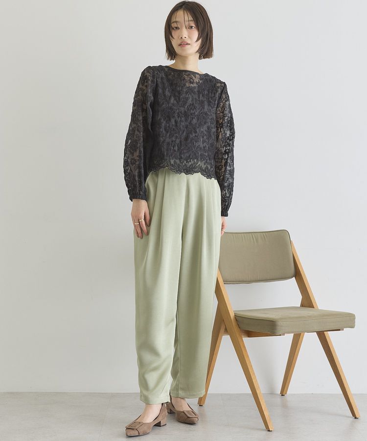 AMERICAN HOLIC「【前後2WAY】シアーレースブラウス」|シャツ・ブラウス|