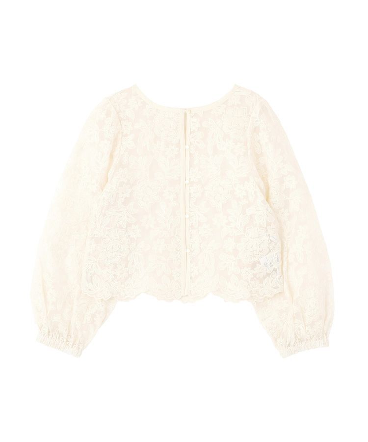 AMERICAN HOLIC「【前後2WAY】シアーレースブラウス」|シャツ・ブラウス|