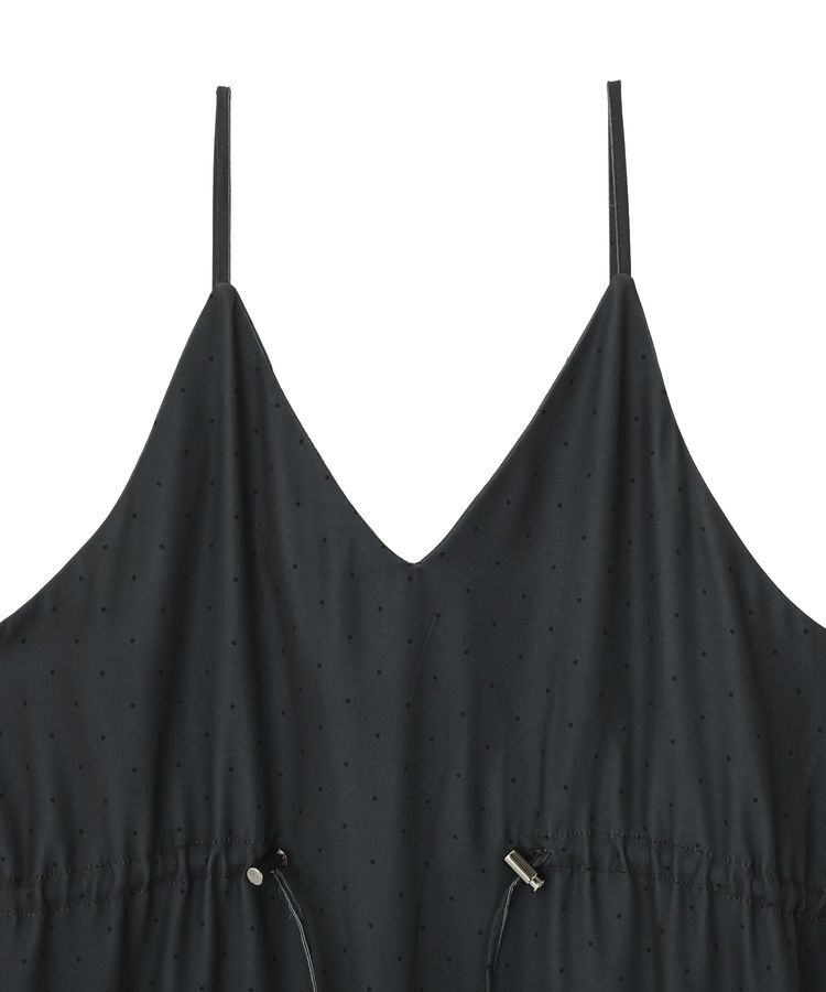 AMERICAN HOLIC「サイドシャーリングVネックドットキャミワンピース」|ワンピース|