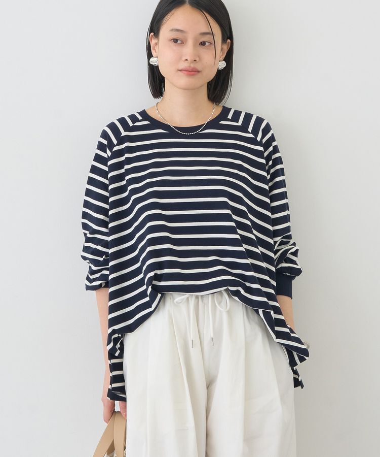 AMERICAN HOLIC「フレアラグランボーダーロンT」|Tシャツ・カットソー|