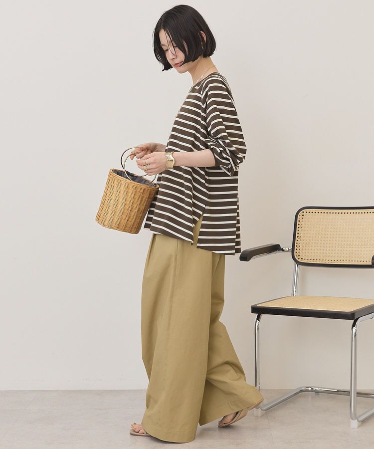 AMERICAN HOLIC「フレアラグランボーダーロンT」|Tシャツ・カットソー|