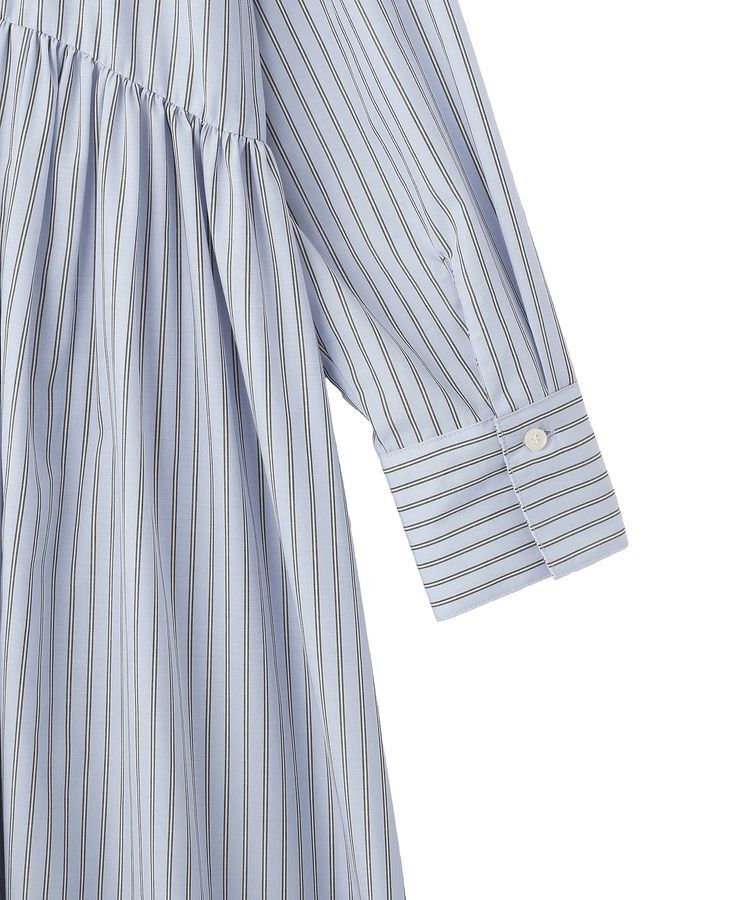 AMERICAN HOLIC「【イージーケア】ギャザーシャツワンピース」|ワンピース|