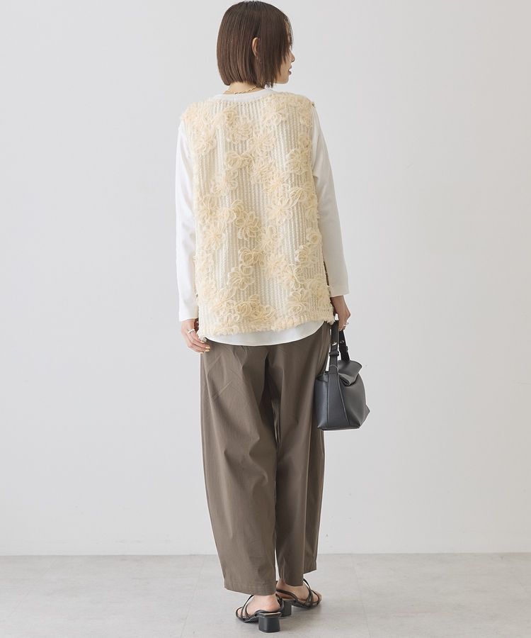 AMERICAN HOLIC「【選べる丈】Vネックレースベスト」|ベスト・ジレ|