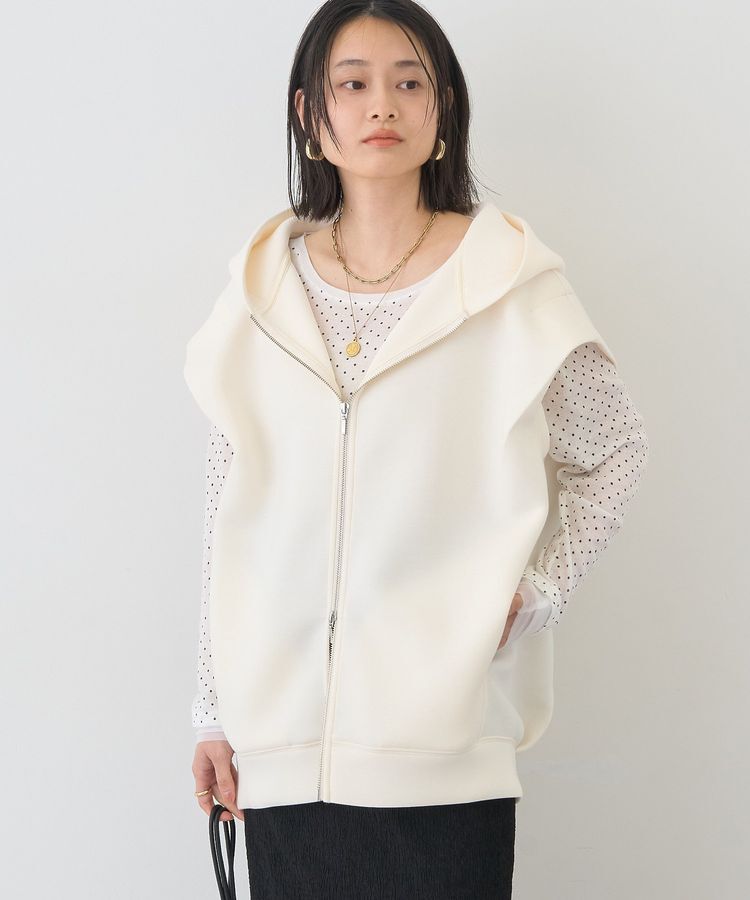 AMERICAN HOLIC「ポンチZIPフーディーベスト」|ベスト・ジレ|