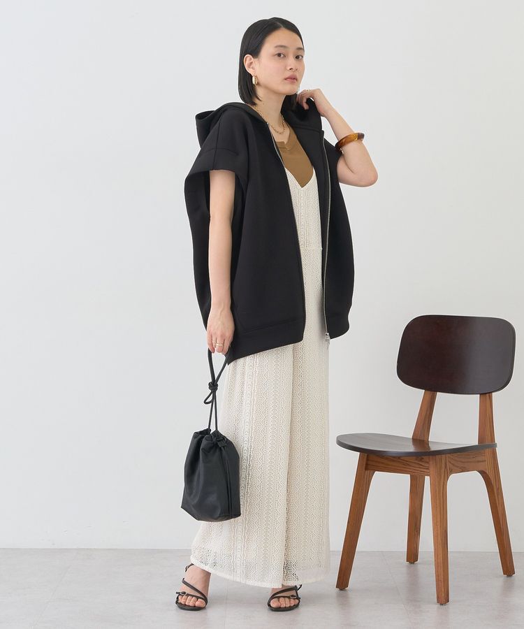 AMERICAN HOLIC「ポンチZIPフーディーベスト」|ベスト・ジレ|