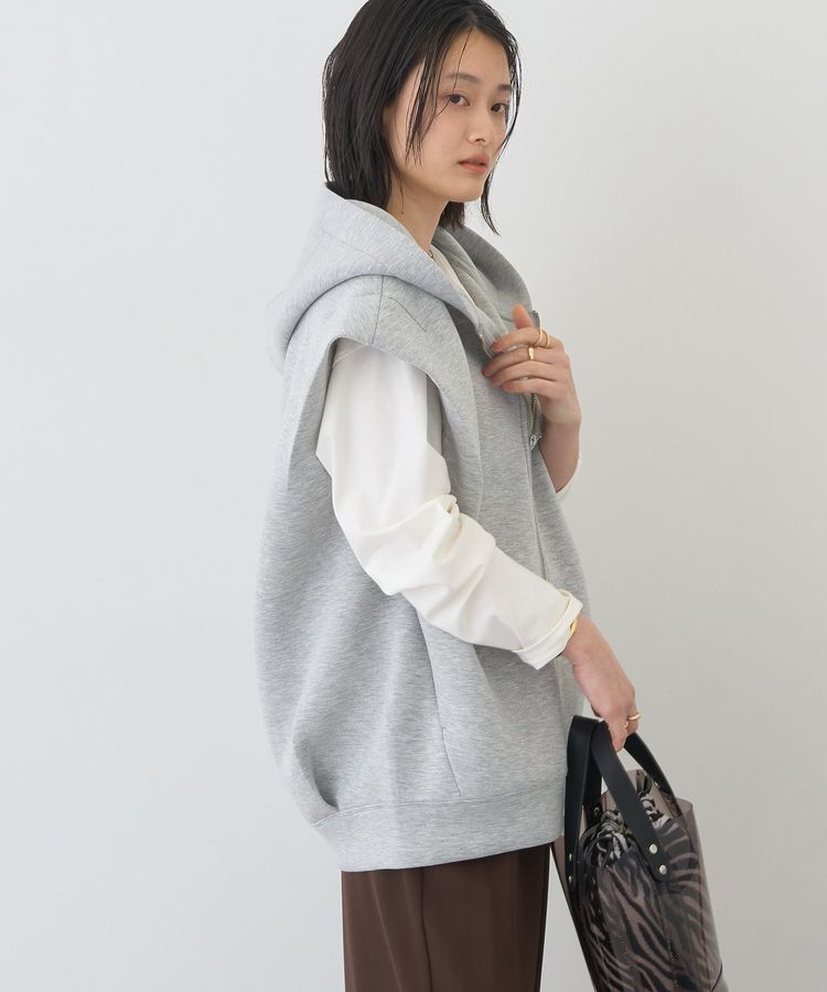 AMERICAN HOLIC「ポンチZIPフーディーベスト」|ベスト・ジレ|