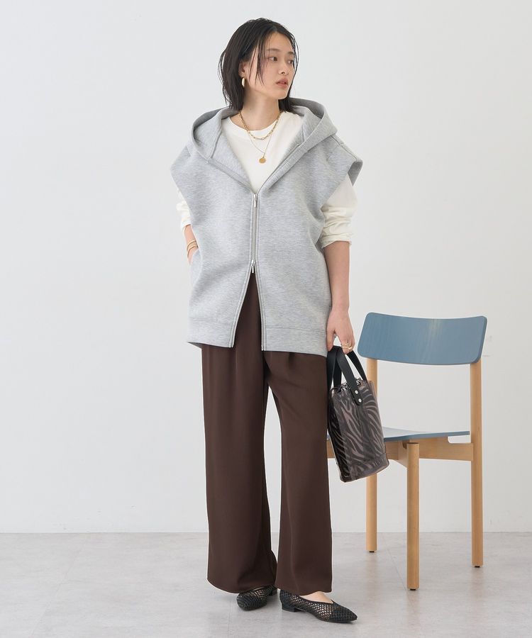 AMERICAN HOLIC「ポンチZIPフーディーベスト」|ベスト・ジレ|