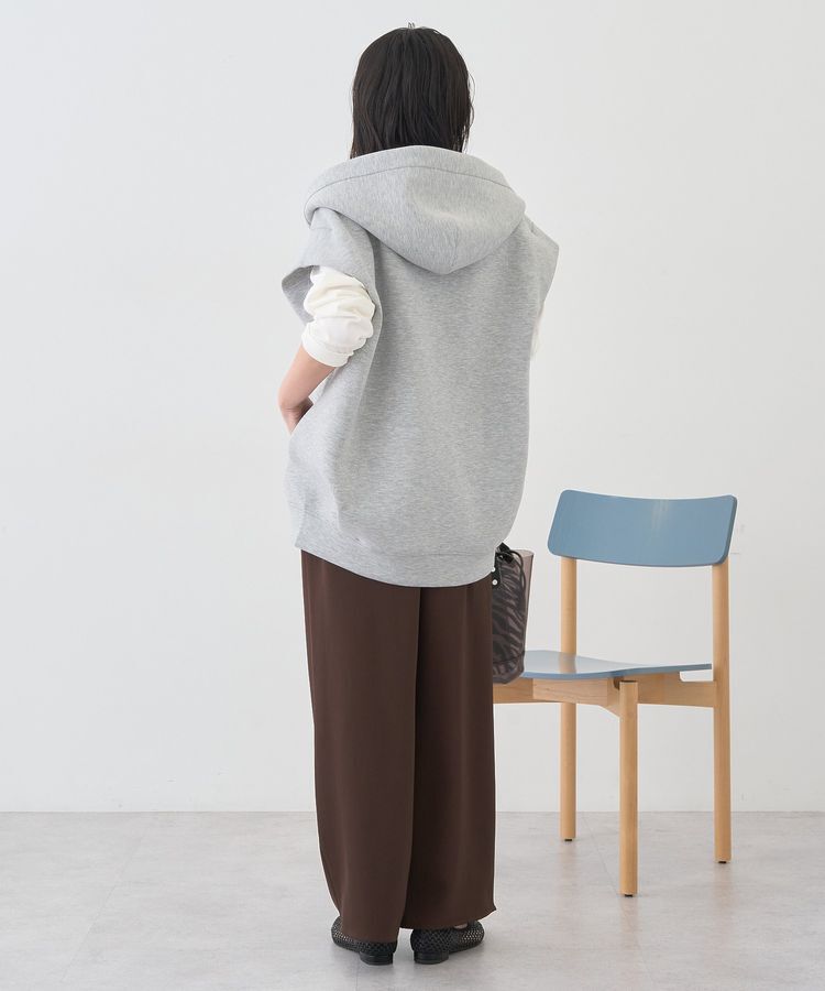 AMERICAN HOLIC「ポンチZIPフーディーベスト」|ベスト・ジレ|