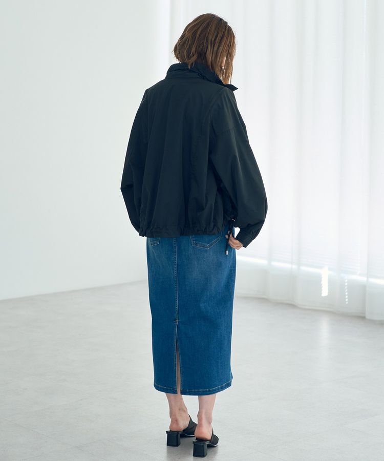 YECCA VECCA「ハイウエストデニムスカート」|タイト|