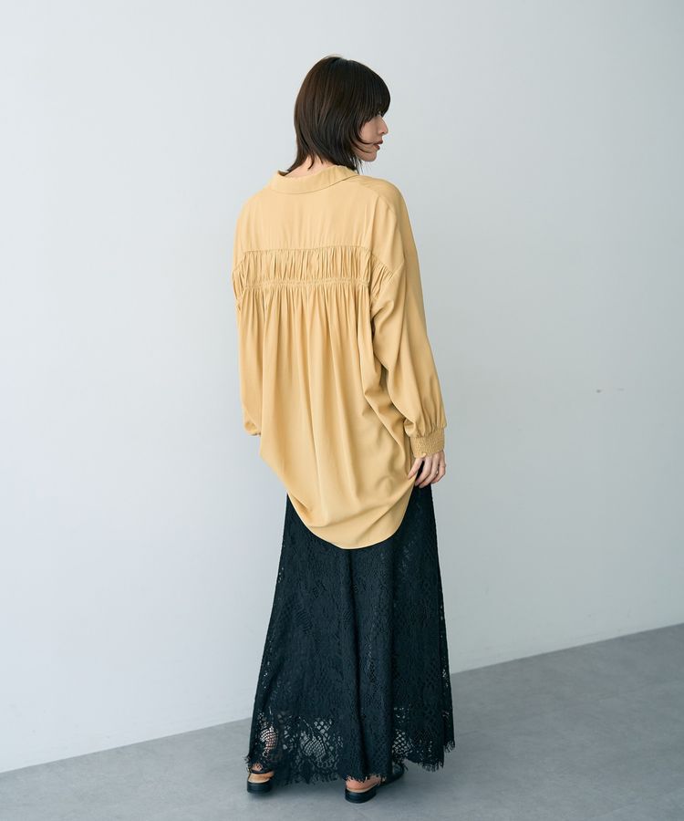 YECCA VECCA「スカラップレースマーメイドスカート」|フレア|