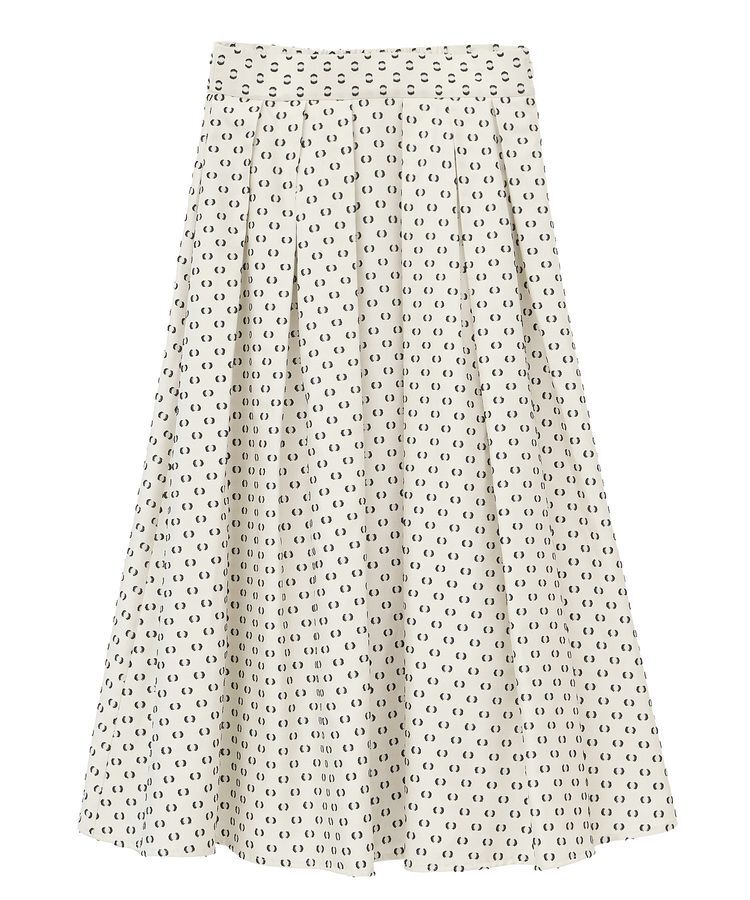 YECCA VECCA「タックフレアスカート」|フレア|