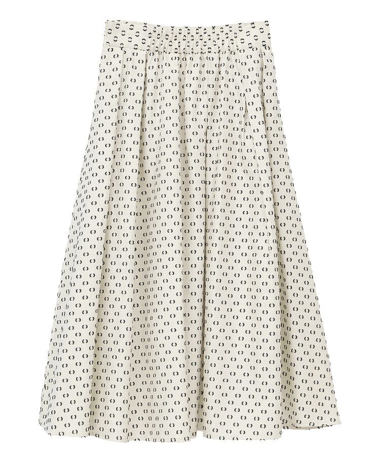 YECCA VECCA「タックフレアスカート」|フレア|