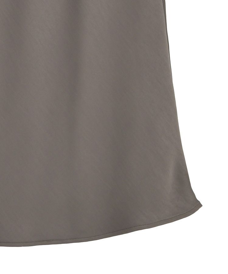 YECCA VECCA「サテンフレアスカート」|フレア|