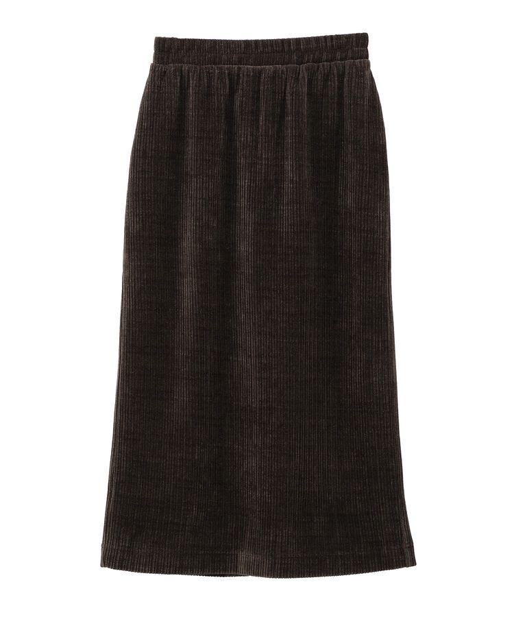 YECCA VECCA「コーデュロイナロースカート」|タイト|