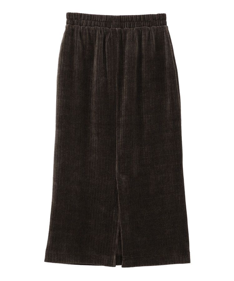 YECCA VECCA「コーデュロイナロースカート」|タイト|