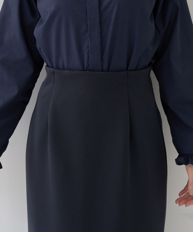 YECCA VECCA「ダンボールニットナロースカート」|タイト|